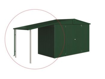 DODATKI ZA KOVINSKE HIKE BIOHORT 150X156 CM STRANSKA STREHA ZA EUROPA V 2/3/4A TEMNO ZELENA